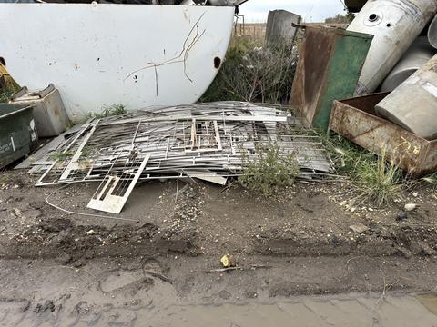 Sell Scrap Metal | Large Pile of Aluminum Scrap and Industrial Waste